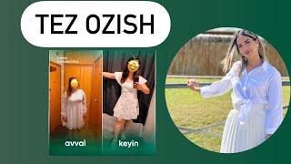 Tez va oson ozish,tez ozish sirlari,sog’lom ozish,dieta bilan ozish,sport bilan ozish,ozmoqchiman,