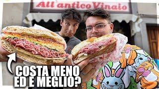 MEGLIO DELL'ANTICO VINAIO?? - LE MIGLIORI SCHIACCIATE DI FIRENZE con @FrancescoZini  [Ep. 1]