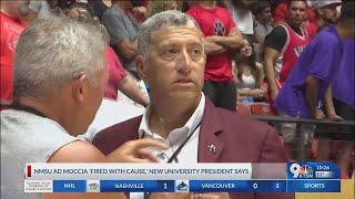 NMSU AD Moccia ‘fired with cause,’ new university president says