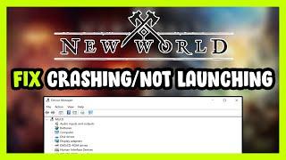 How to FIX New World Crashing / Not Launching!