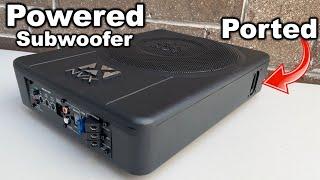 Powered Under Seat 10 Inch Subwoofer Review and Test