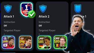 Most Powerful Formation For Quick Counter Passing Tiki Taka In eFootball 2024 