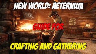 NEW PLAYER CRAFTING AND GATHERING GUIDE For New World: Aeternum