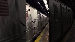 R46 (A) arrives Hoyt Schermerhorn streets (Brooklyn) #MTA #SHORTS #ARRIVINGTRAIN #NYC #BROOKLYN