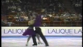 Review of the Free Dance - 1992 Trophée Lalique, Ice Dancing