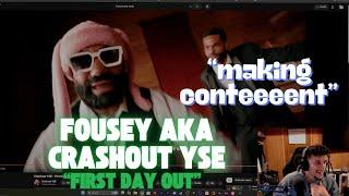 REACTING TO FOUSEY'S NEW SONG "FIRST DAY OUT"