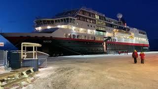 Hurtigruten Feb 2023 MV Maud, a whirl wind tour of some of the boat