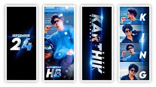 Boys Vibe Song Happy Birthday Video Editing In Alight Motion Tamil Birthday Video Editing Tamil