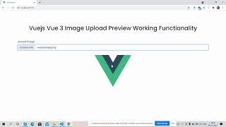 Vuejs Vue 3 Image Upload Preview Working Demo