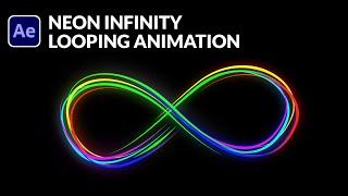 Neon Infinity Looping Animation Tutorial in After Effects