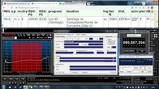 FM DX Es- 110822 1300UTC- 90.6 Los 40 (E) Santiago de Compostela/Mte da Curuxeira (GAL-C) 8kW 1953km