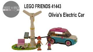 LEGO 41443 Olivia's Electric Car - LEGO FRIENDS 2021 speed build