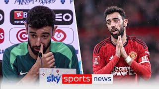 Bruno Fernandes: Man Utd captain admits performances not up to his usual standards