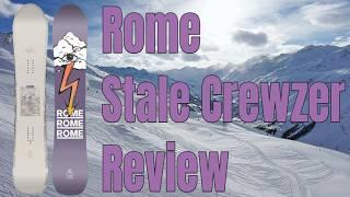 The 2025 Rome Stale Crewzer Snowboard Review