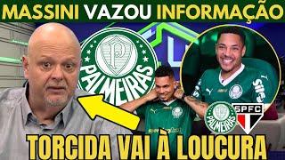 MASSINI TROUXE INFORMAÇÃO SIGILOSA DE DENTRO DO PALMEIRAS.