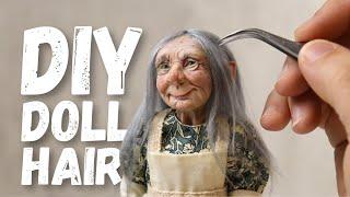 The 6-Minute Hair Hack for Polymer Clay Art Doll Creators