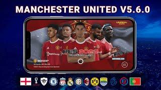 MANCHESTER UNITED PATCH PES 2021 V5.6.0 MOBILE BY IDSPHONE