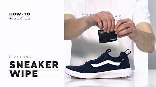 How To Use Sneaker LAB Sneaker Wipes