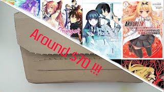 I spent around $70 on Light Novels... | Light Novel Unboxing [No Talking]