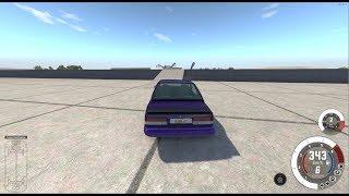 BeamNG Jumps #1 - Hit ramp at 343, missed the pool