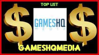 How much does GamesHQMedia make on YouTube 2016