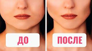 How to FAST REMOVE CHEEKS and SECOND CHIN - 100% Effective Exercises