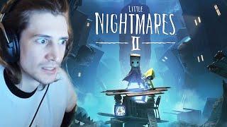 MIND-BLOWING! - Little Nightmares 2 Full Gameplay | xQcOW Playthrough