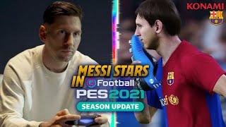   MESSI MEETS YOUNGER SELF in new PES 2021 OFFICIAL TRAILER