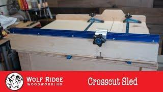 Shop Project: Crosscut Sled