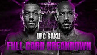 Jamahal Hill vs Khalil Rountree - UFC Baku Full Card Breakdown and Predictions