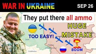 26 Sep: Ukrainians Strike a Forgotten Site. WIPE OUT ALL RUSSIAN AMMO HIDDEN IN THE FORMER FACTORY