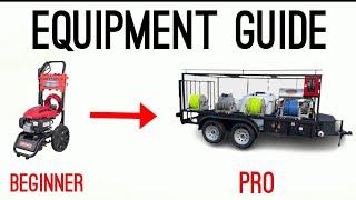 Pressure Washing Equipment Guide: Beginner To Pro