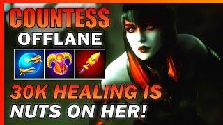 30K HEALING is NUTS on this TANK COUNTESS BUILD! - Predecessor Offlane Gameplay