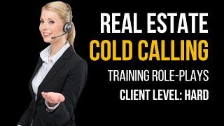 Calling Prospects to buy their Houses, Real Estate Cold Calling. Training and Development 2022