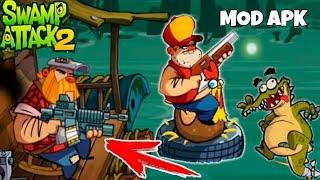 SWAMP ATTACK 2 MOD APK [ ANDROID GAMEPLAY ]