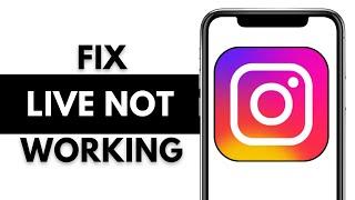 Instagram Sorry There was an error with Your Broadcast Problem | Fix Instagram Live Not Working