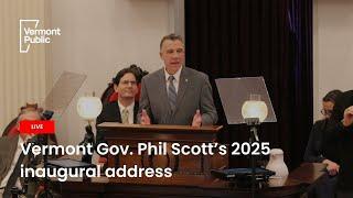 FULL VIDEO: Vermont Gov. Phil Scott's 2025 inaugural address