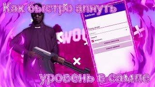 Как быстро апнуть уровень в сампе на андроид | Santrope RP