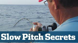 Slow Pitch Jigging Secrets - Florida Sport Fishing TV - Awesome Jigging at Night