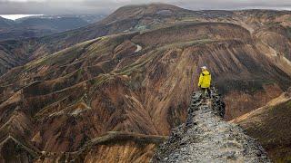 Iceland 2023 - The Blahnúkúr Brennisteinsalda Loop Hike In Landmannalauger (4K)