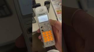 Panasonic Cordless Phone Talking Low Battery Alert Kxtg9341t
