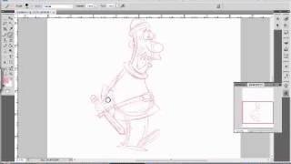 Goofy Knight Drawing Pt.1 - Rough Sketch