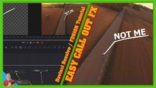 Davinci Resolve 17 Tutorial The Easy Call Out Text Effect