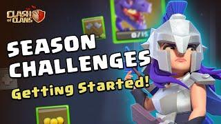 Clash of Clans: Getting Started With Season Challenges!