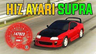 Toyota Supra Efsanevi Hız Ayarı Yeni - Car Parking Multiplayer