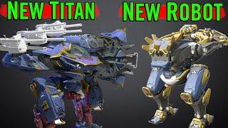 NEW Titan BERSAGLIERE & Robot BAGLIORE - War Robots