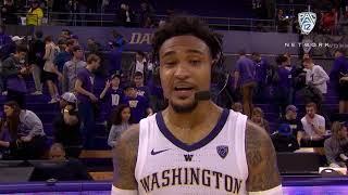Men's Basketball: David Crisp talks 'taking one game at a time' as Huskies near postseason