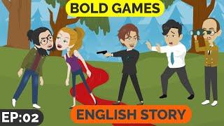 ️Bold Games Part 2 | Animated stories | English Story | English Conversation | Window English