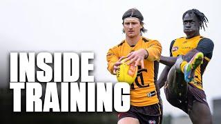 Clips I Shot From Hawthorn's Main Training Session #1