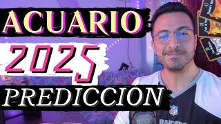 ACUARIO 2025 SUEÑOS QUE SE HACEN REALIDAD! FE DE HIERRO A TUS SEÑALES! PREDICCIÓN ACUARIO 2025 TAROT